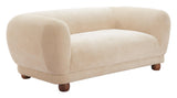 ZUO Boet Loveseat Taupe