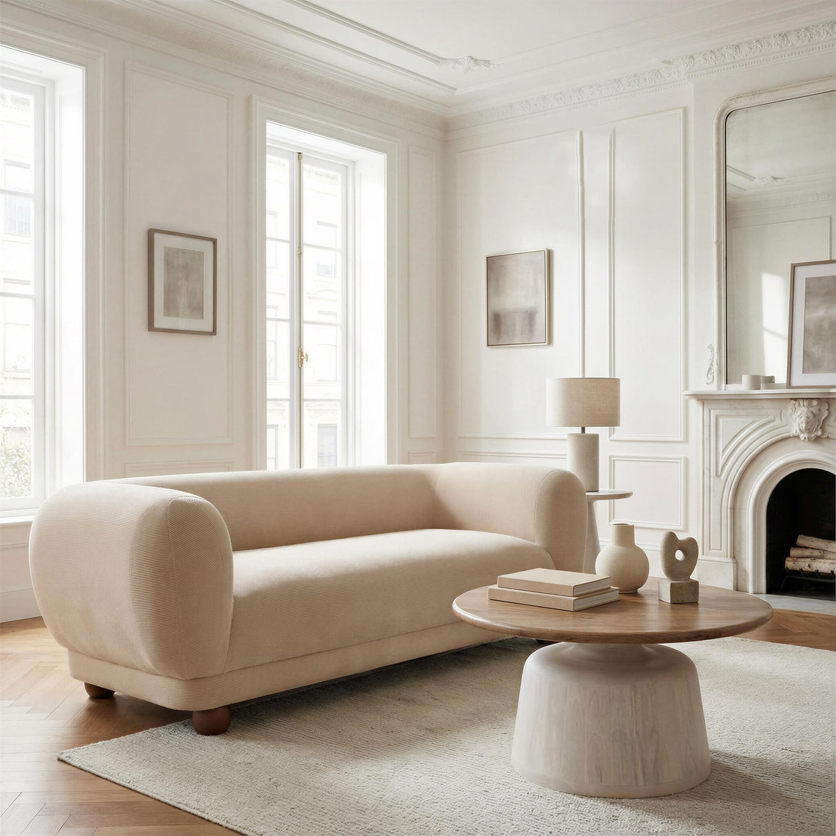 ZUO Boet Loveseat Taupe