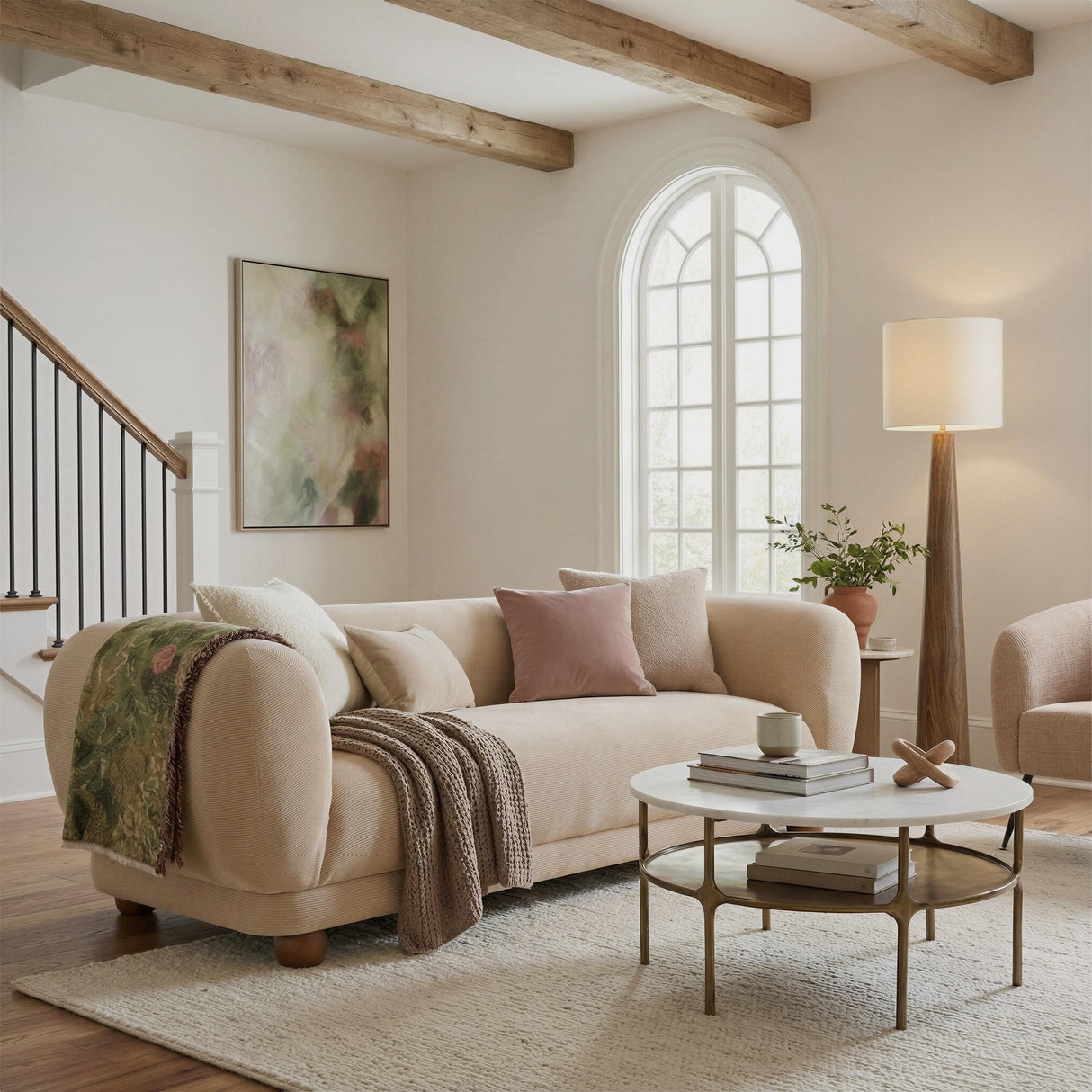ZUO Boet Loveseat Taupe