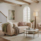 ZUO Boet Loveseat Taupe