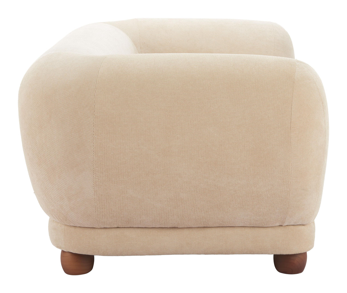 ZUO Boet Loveseat Taupe