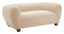 ZUO Boet Loveseat Taupe