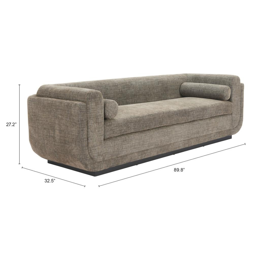 ZUO Sereneu Sofa Green Tweed