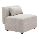 ZUO Simu Middle Chair Dune Greige