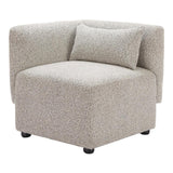 ZUO Simu Corner Chair Dune Greige