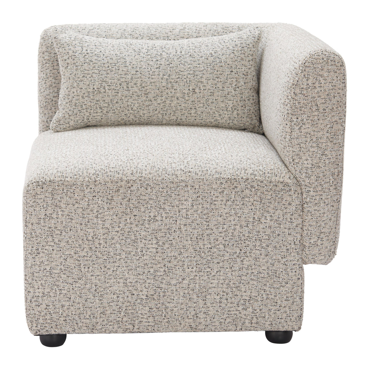 ZUO Simu Corner Chair Dune Greige