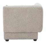 ZUO Simu Corner Chair Dune Greige