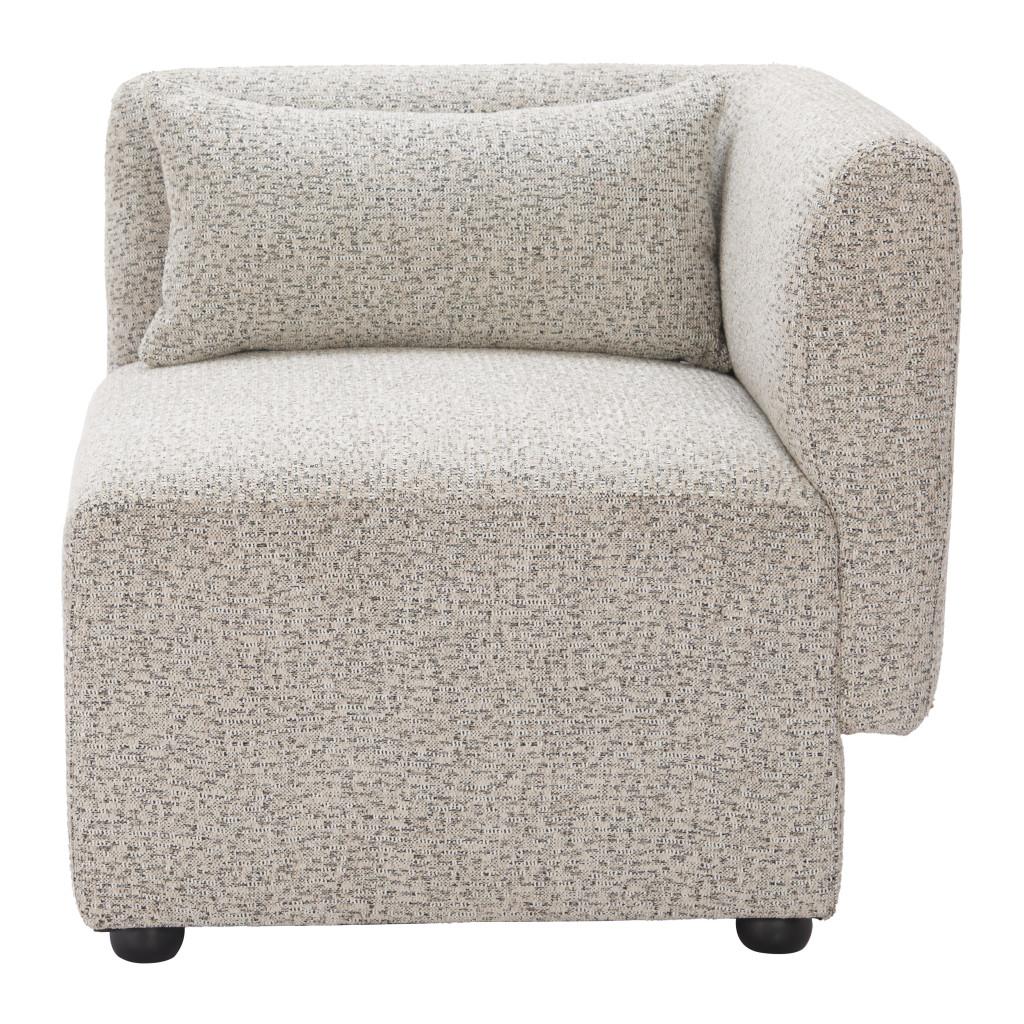 ZUO Simu Corner Chair Dune Greige