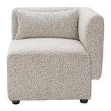 ZUO Simu Corner Chair Dune Greige