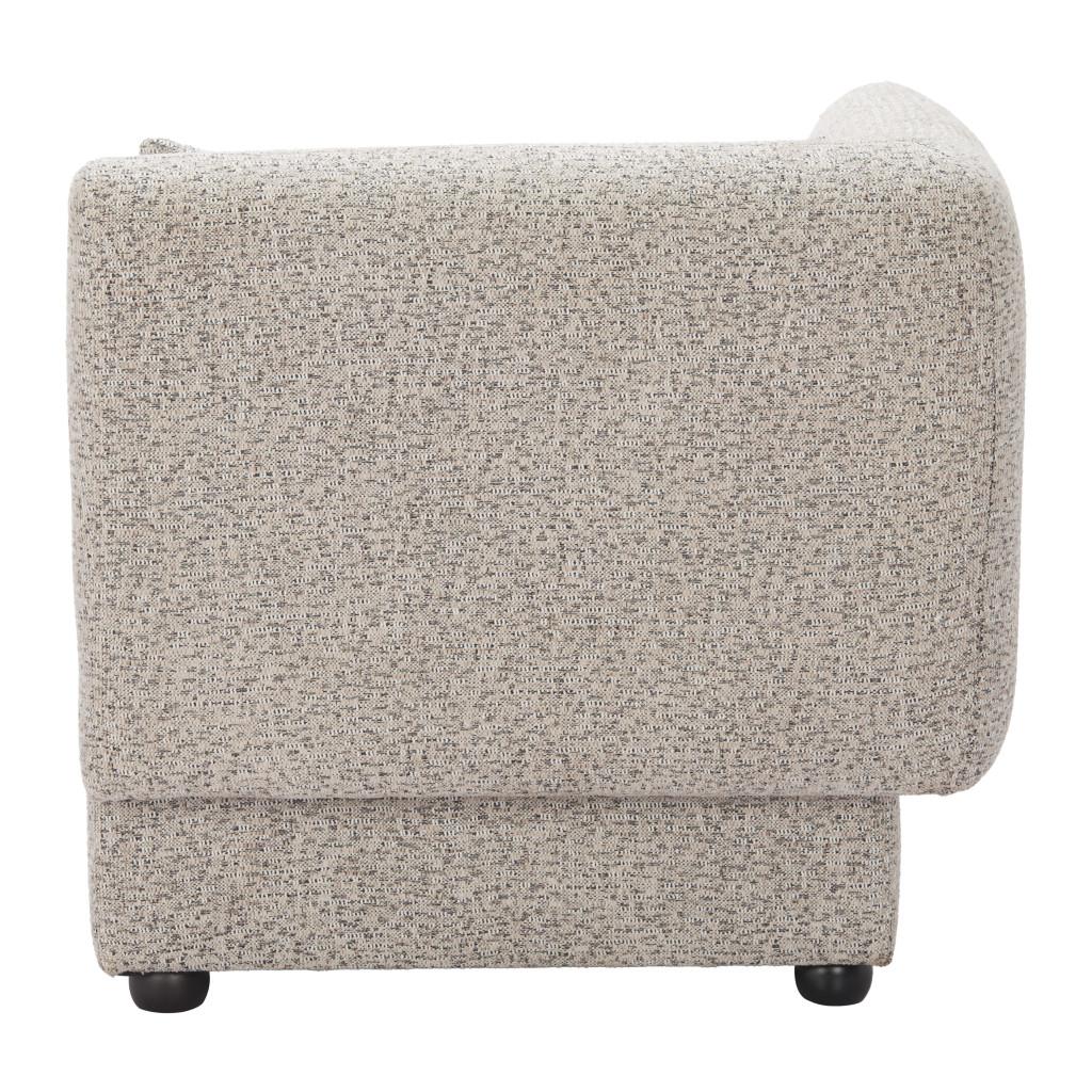 ZUO Simu Corner Chair Dune Greige