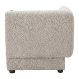 ZUO Simu Corner Chair Dune Greige