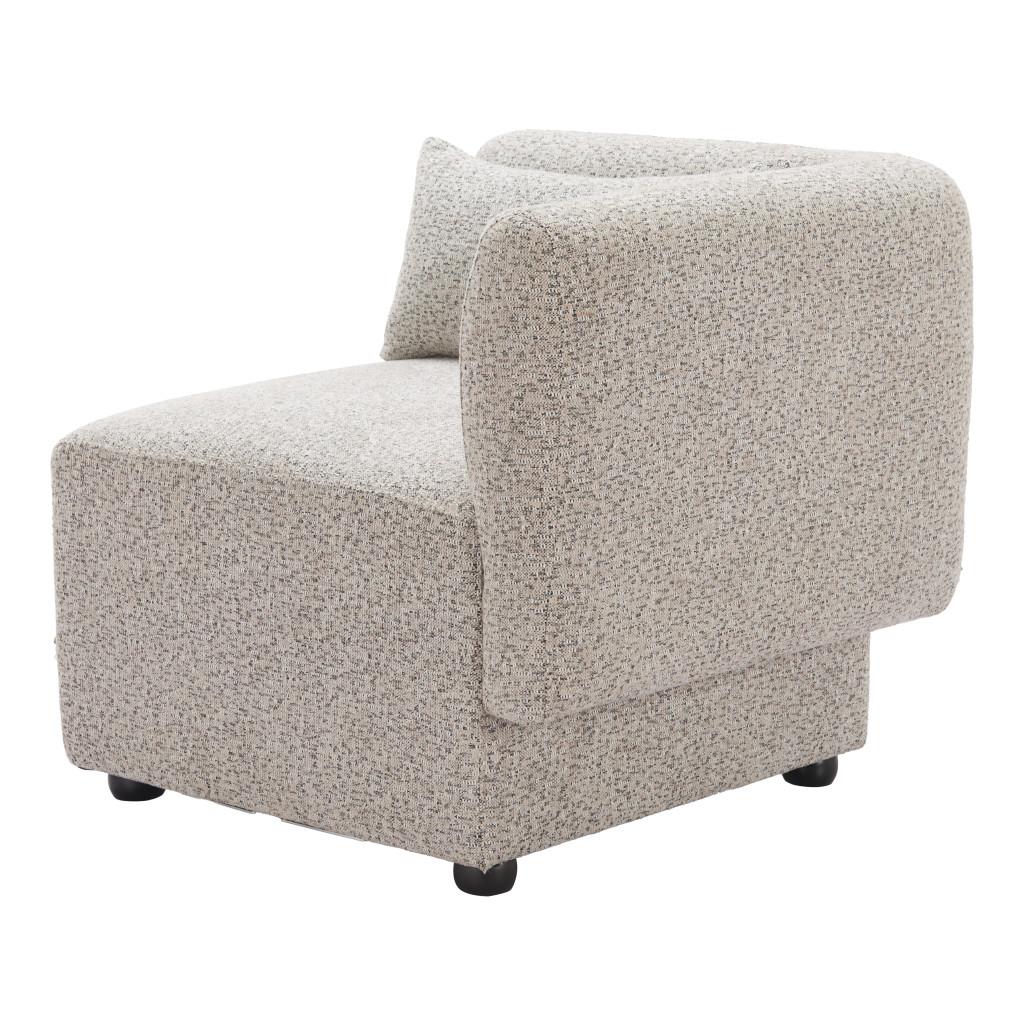 ZUO Simu Corner Chair Dune Greige