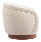 ZUO Vinta Swivel Chair Beige