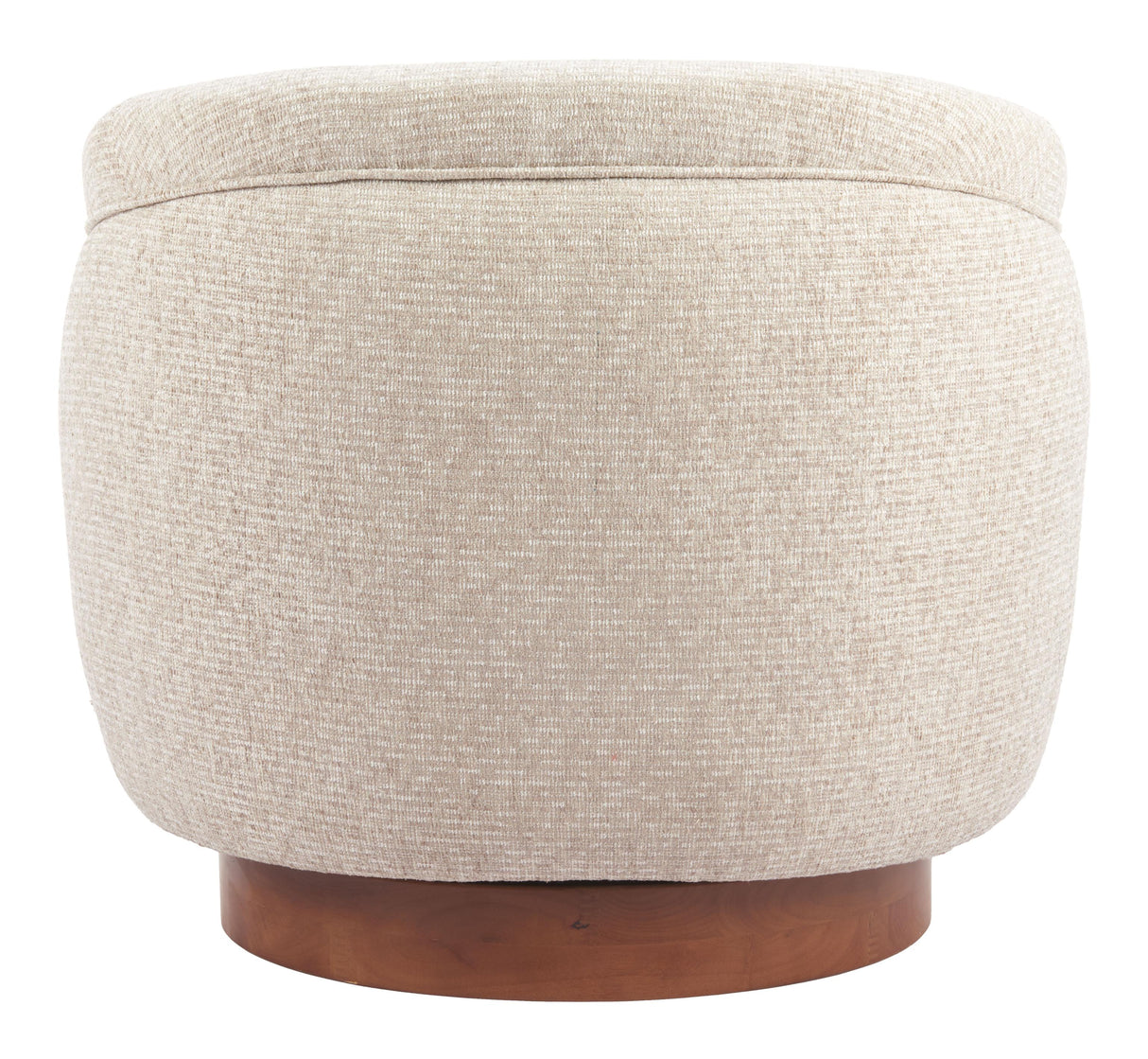 ZUO Vinta Swivel Chair Beige