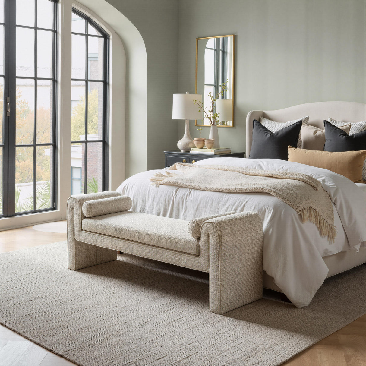 ZUO Astar Bench Beige