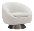 ZUO Modan Swivel Chair Misty Gray