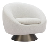ZUO Modan Swivel Chair Misty Gray