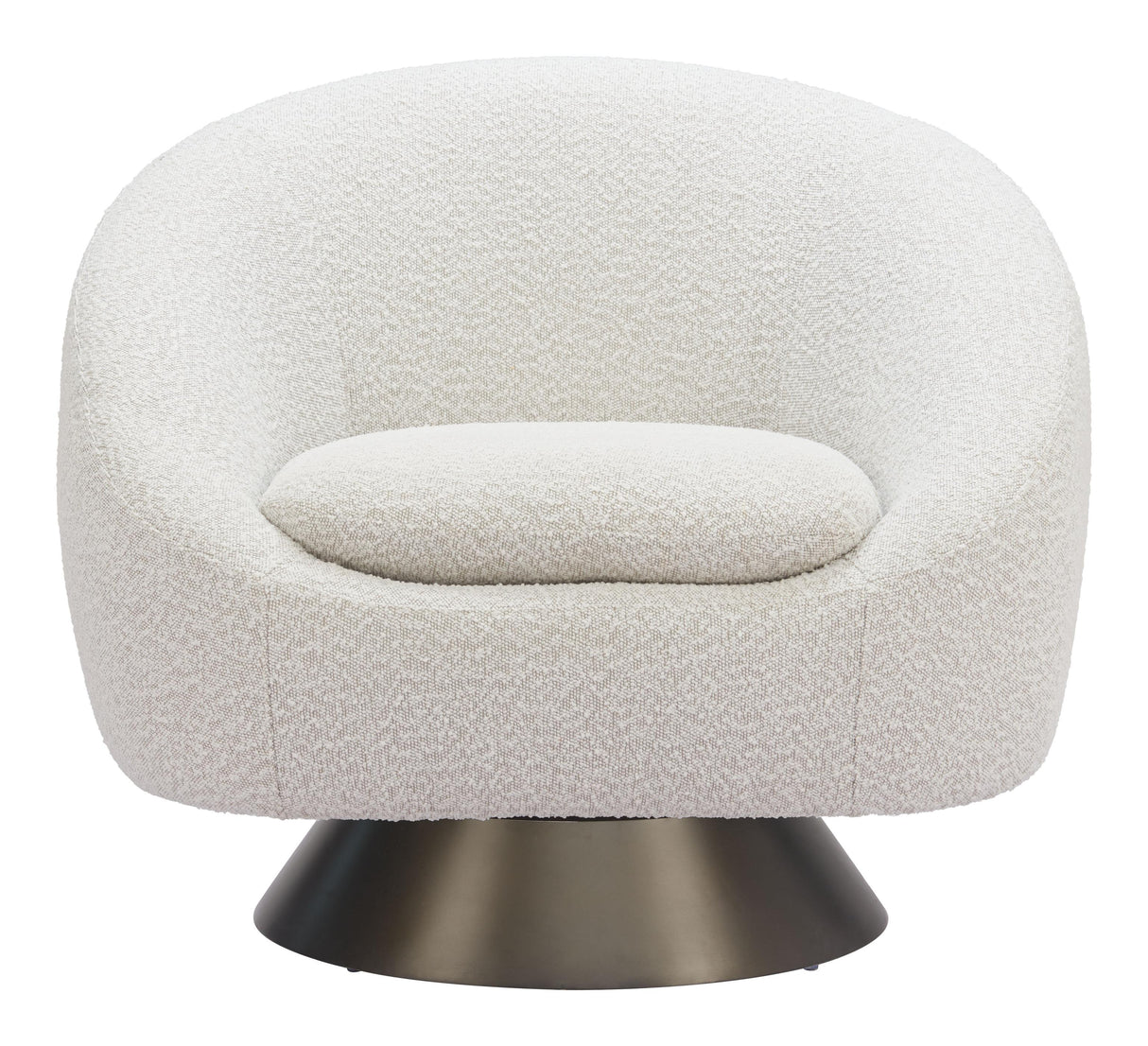 ZUO Modan Swivel Chair Misty Gray