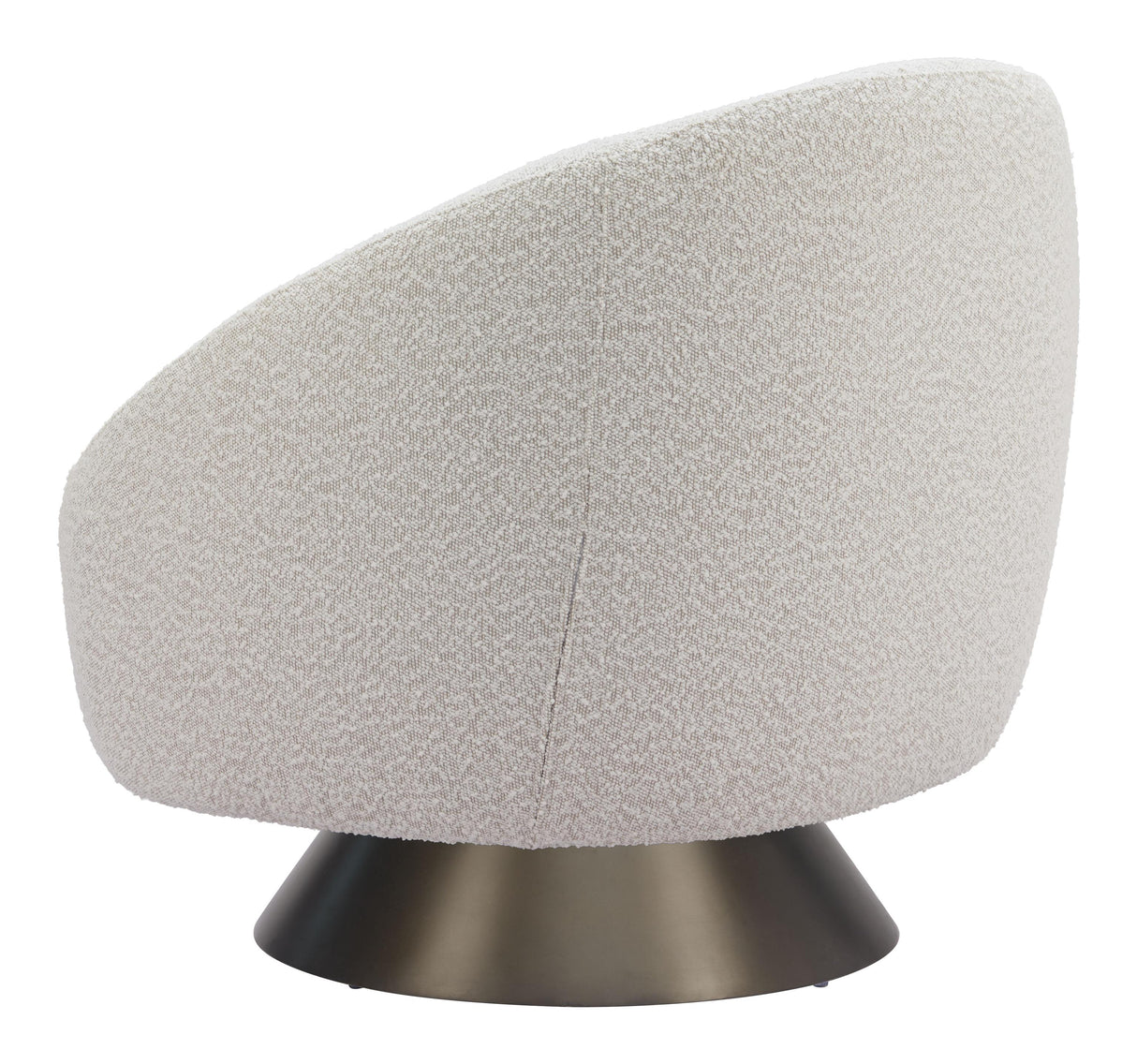ZUO Modan Swivel Chair Misty Gray