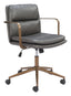 ZUO Birao Office Chair Gray