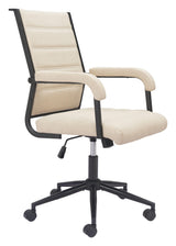 ZUO Auction Office Chair Beige