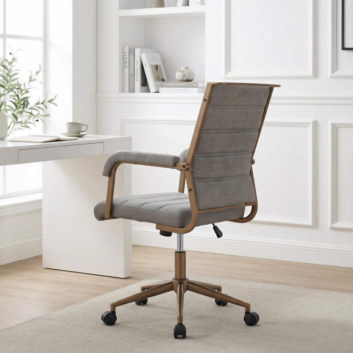 ZUO Auction Office Chair Gray
