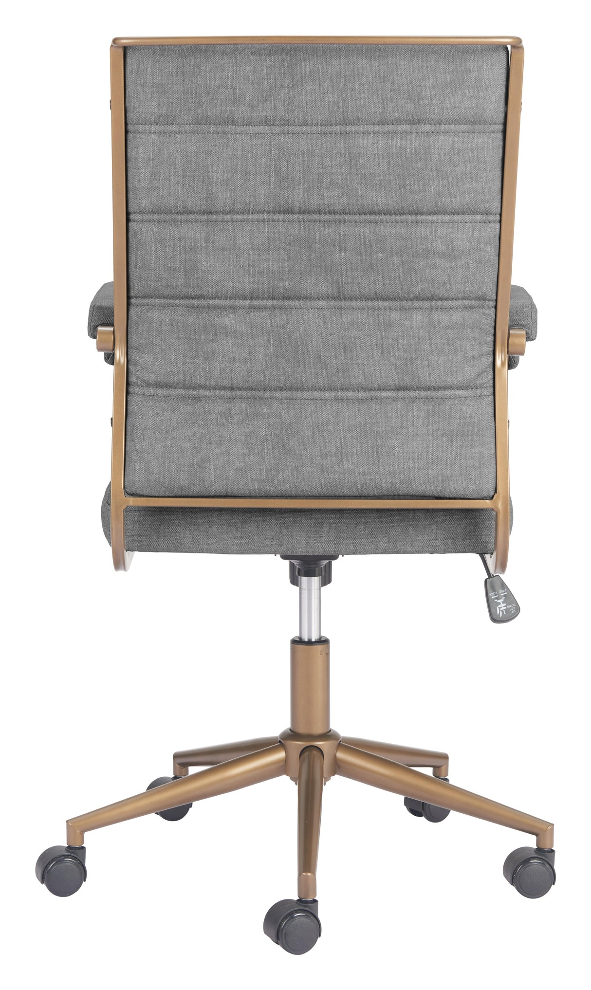 ZUO Auction Office Chair Gray