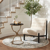 ZUO Maki Accent Chair Beige