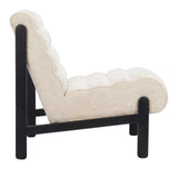 ZUO Maki Accent Chair Beige