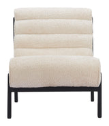 ZUO Maki Accent Chair Beige