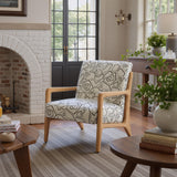 ZUO Runa Accent Chair Beige & Natural