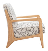 ZUO Runa Accent Chair Beige & Natural