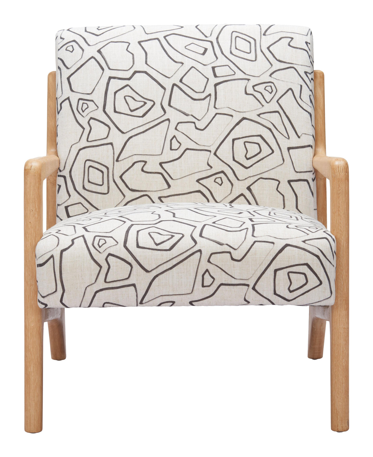 ZUO Runa Accent Chair Beige & Natural