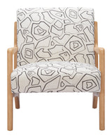 ZUO Runa Accent Chair Beige & Natural