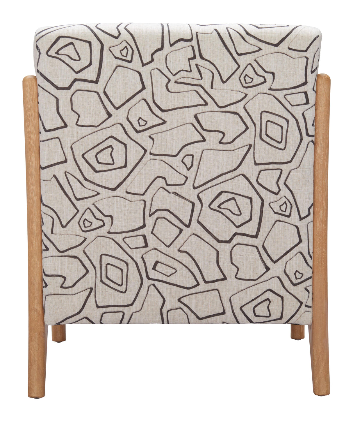 ZUO Runa Accent Chair Beige & Natural