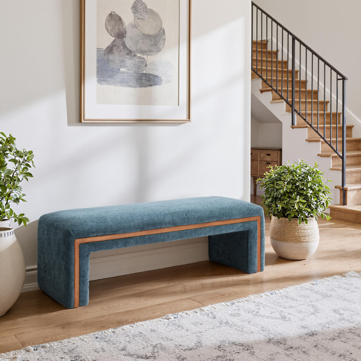 ZUO Scatola Bench Blue