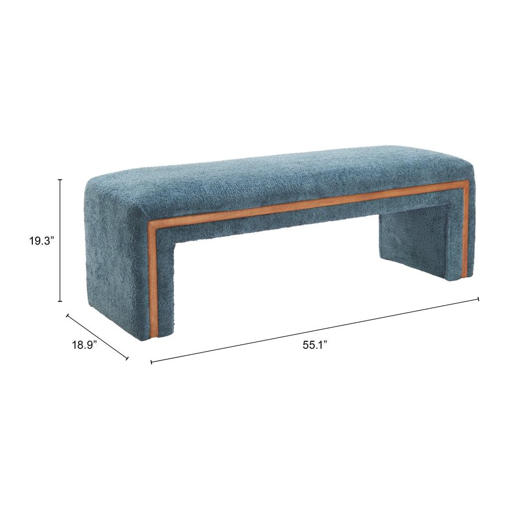 ZUO Scatola Bench Blue