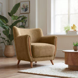 ZUO Hako Accent Chair Olive Green