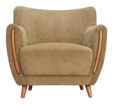 ZUO Hako Accent Chair Olive Green