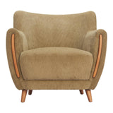 ZUO Hako Accent Chair Olive Green