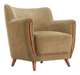 ZUO Hako Accent Chair Olive Green