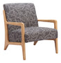 ZUO Runa Accent Chair Gray & Natural