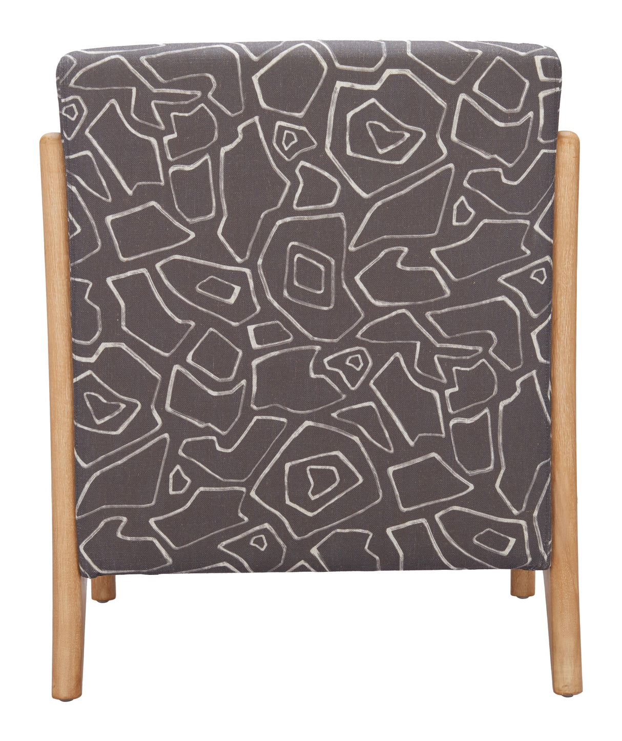 ZUO Runa Accent Chair Gray & Natural
