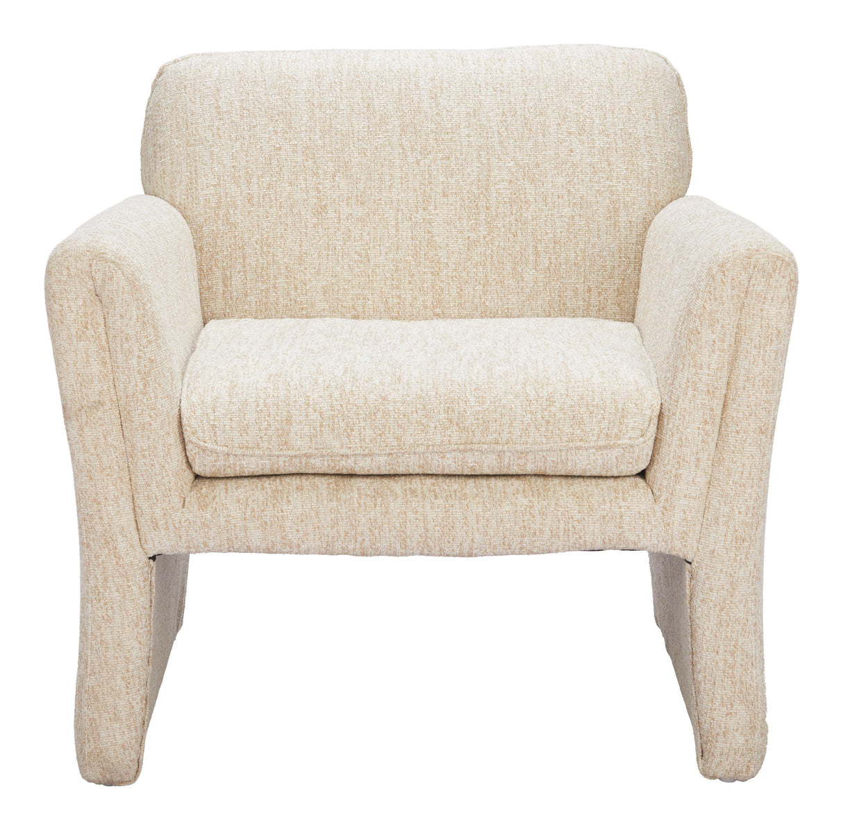 ZUO Dobra Accent Chair Oatmeal Beige