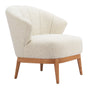ZUO Leque Accent Chair Tawny Beige