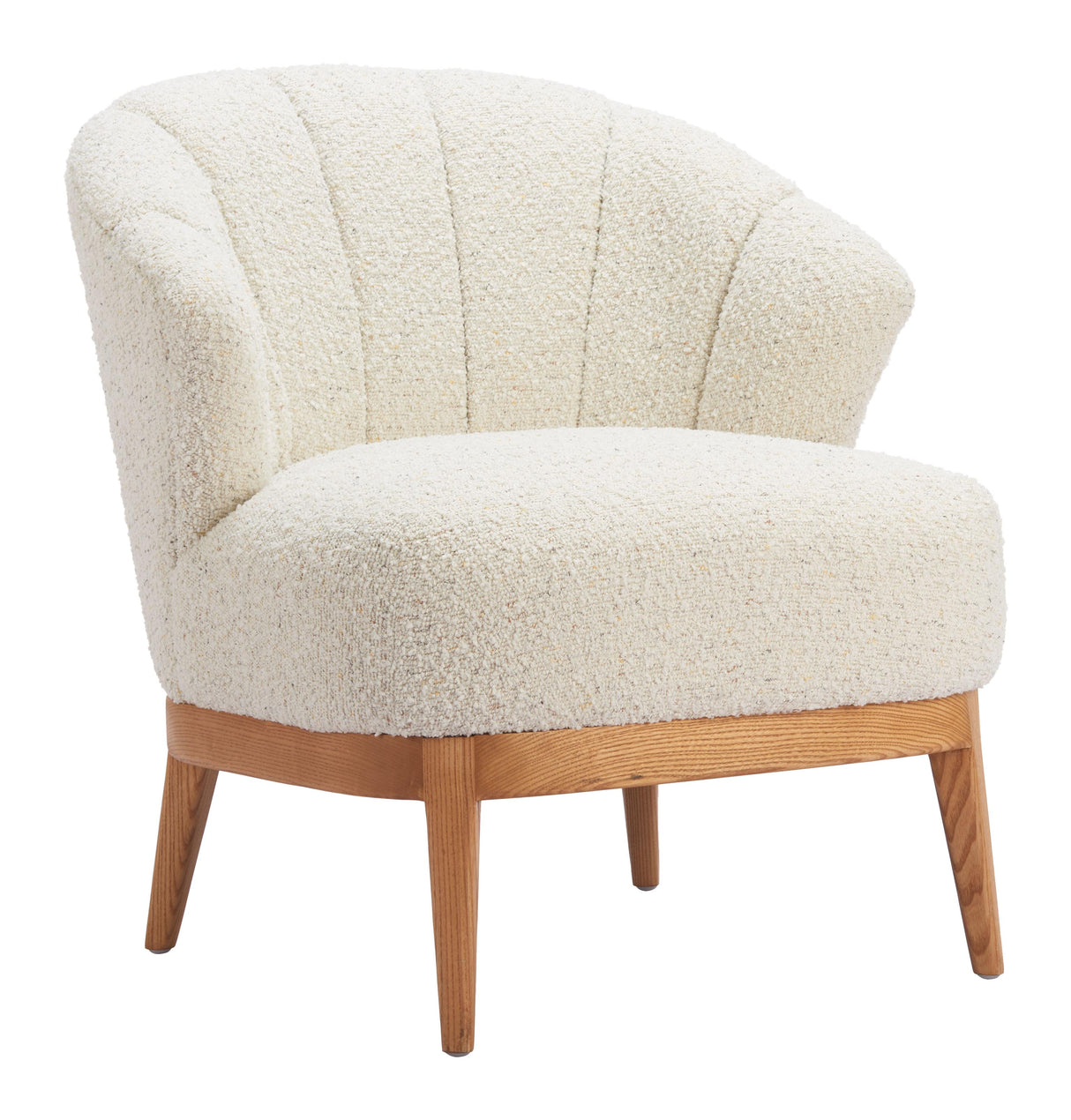 ZUO Leque Accent Chair Tawny Beige