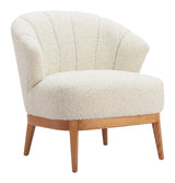 ZUO Leque Accent Chair Tawny Beige