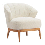 ZUO Leque Accent Chair Tawny Beige