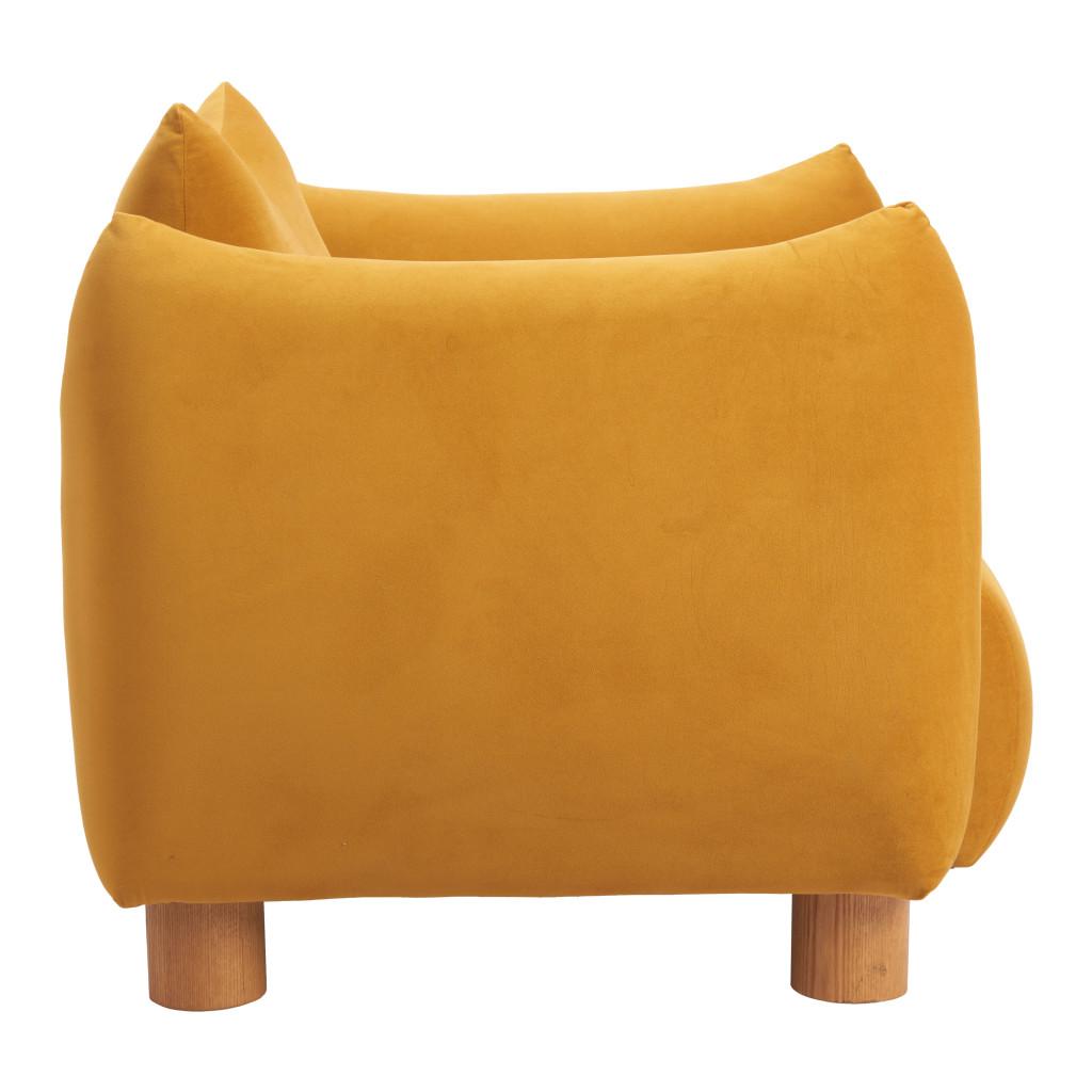 ZUO Meia Accent Chair Mustard