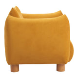 ZUO Meia Accent Chair Mustard